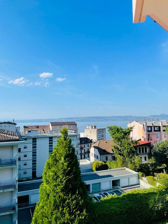 F2 Pres Debarcadere, En Centre Ville, Des Thermes Evian Les Bains 2 Etoiles Dış mekan fotoğraf